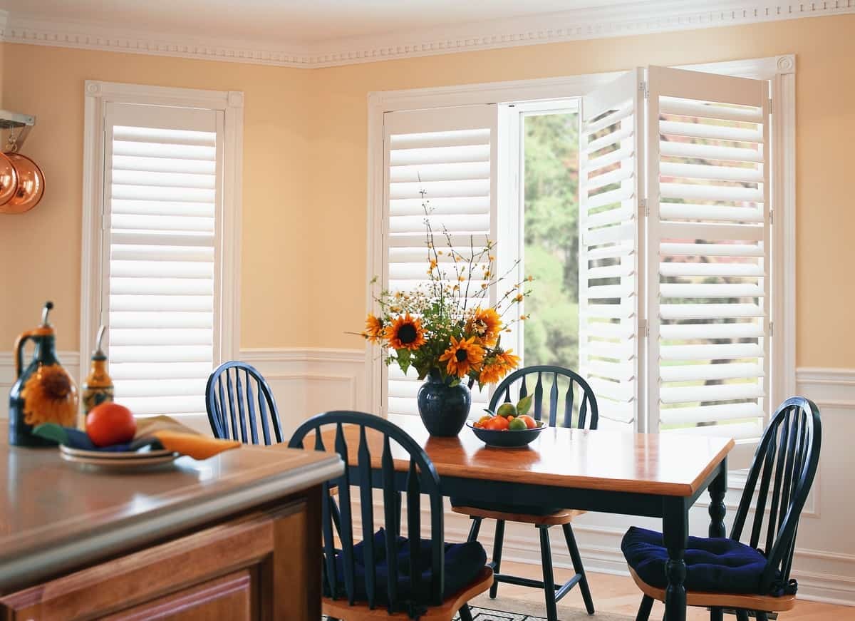 Styling Your Home with Custom Shutters near Barrington, Illinois (IL) like Motorized Shutters for Dining Rooms